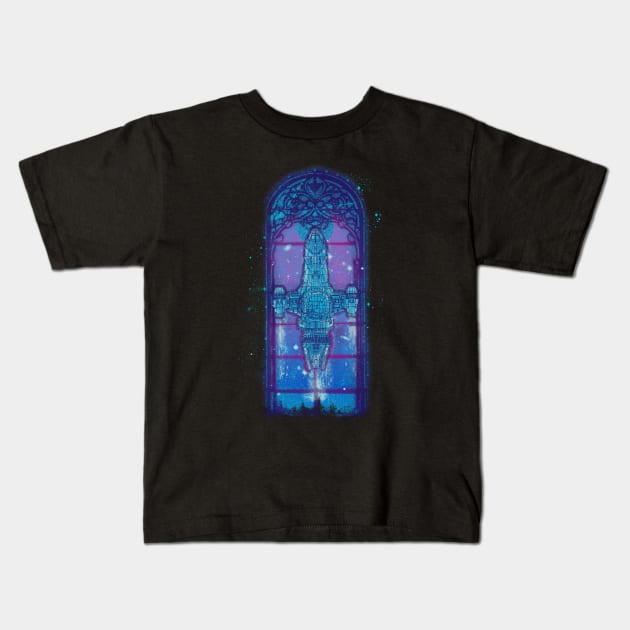 serenity mosaica Kids T-Shirt by kharmazero